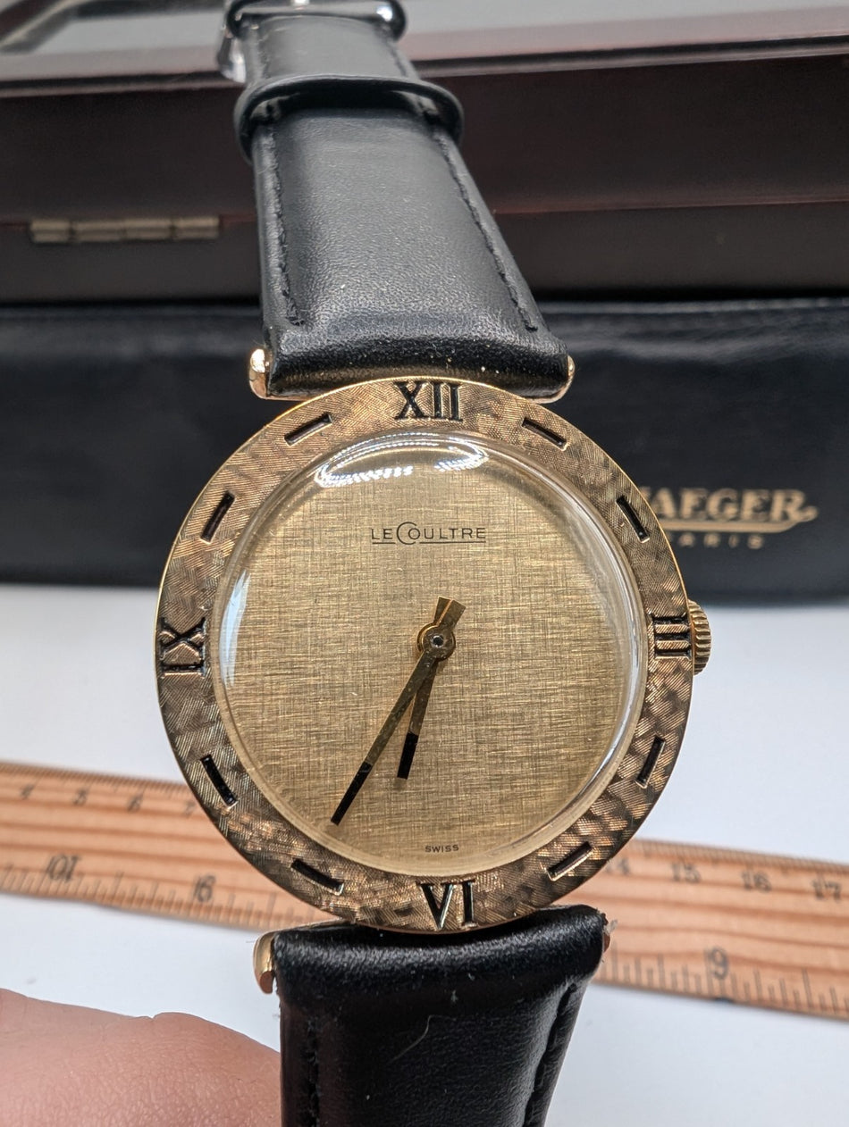 Vintage LeCoultre 10K Gold Filled Wrist Watch 17 Jewels1