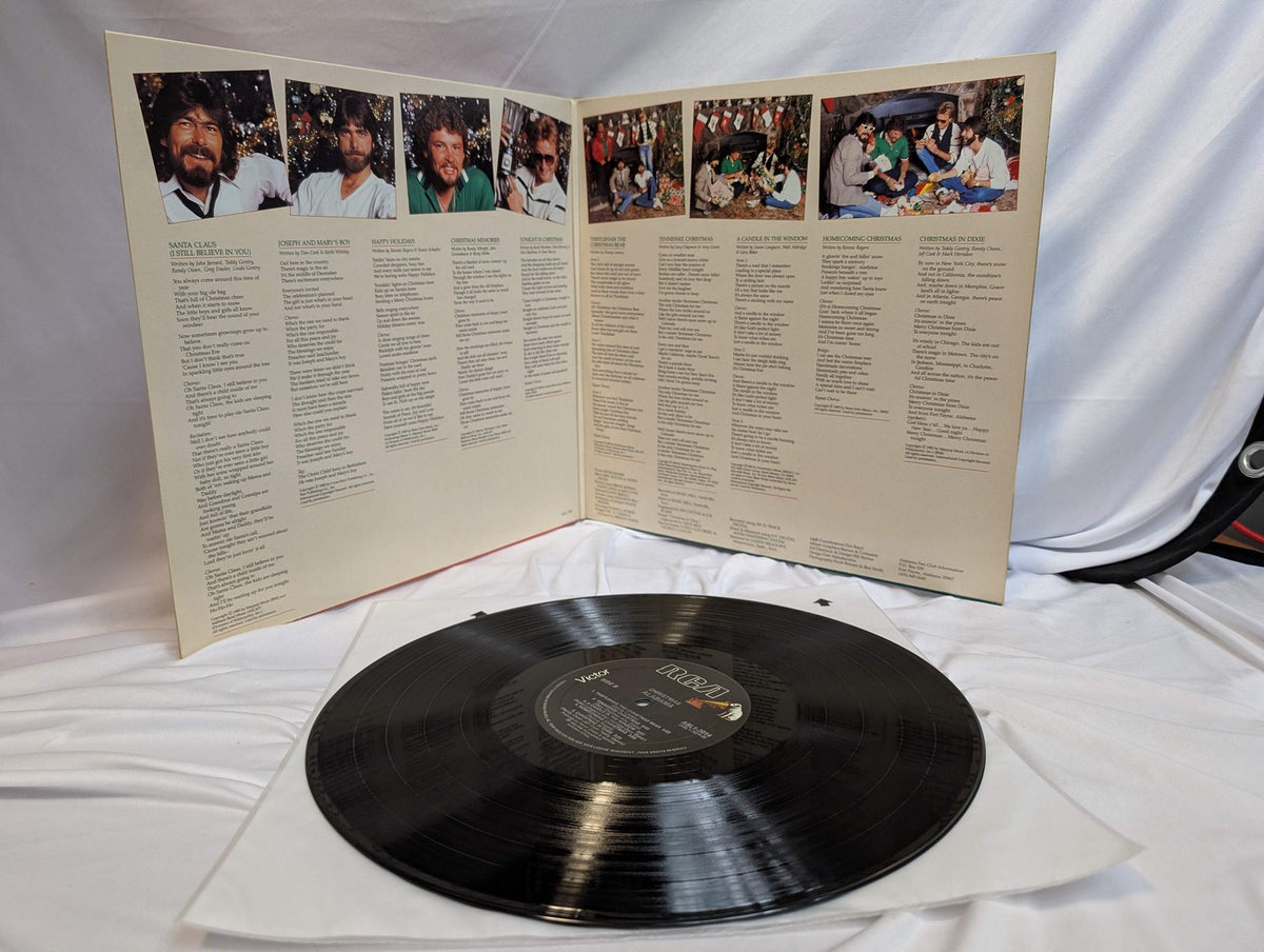 ALABAMA- CHRISTMAS - LP - EMBOSSED GATEGOLD - 1985 - #ASL1-7014