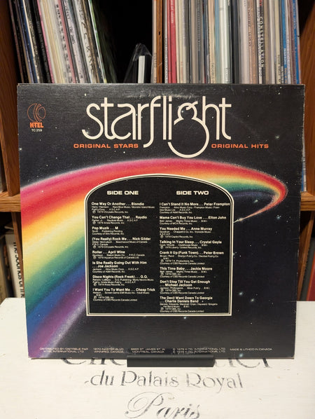 Starflight   Various Artists  1979 K Tel TC 259 12" Vinyl Record LP Canada1