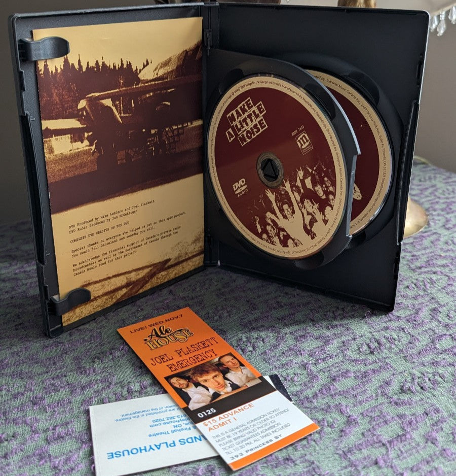 Make A Little NoiseJoel Plaskett Emergency2006 – CanadaDVD,*autographed*