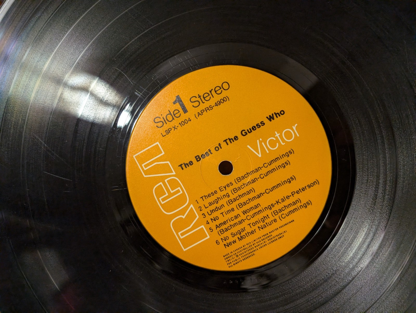 The Best of the GUESS Who LSPX-1004 RCA Victor 1971 LP Vinyl8