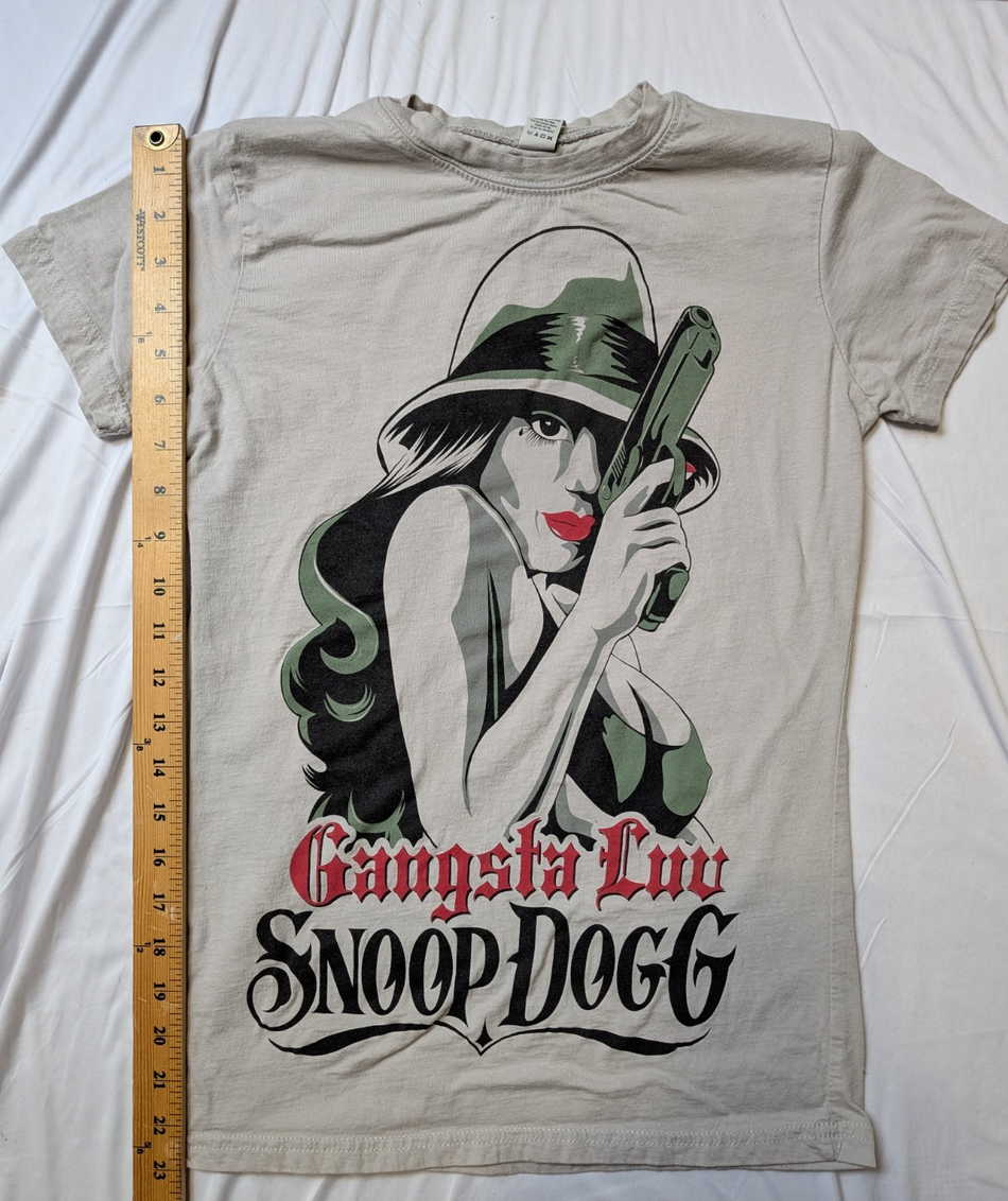 Snoop Dogg Gansta Luv Band Tee SzM1