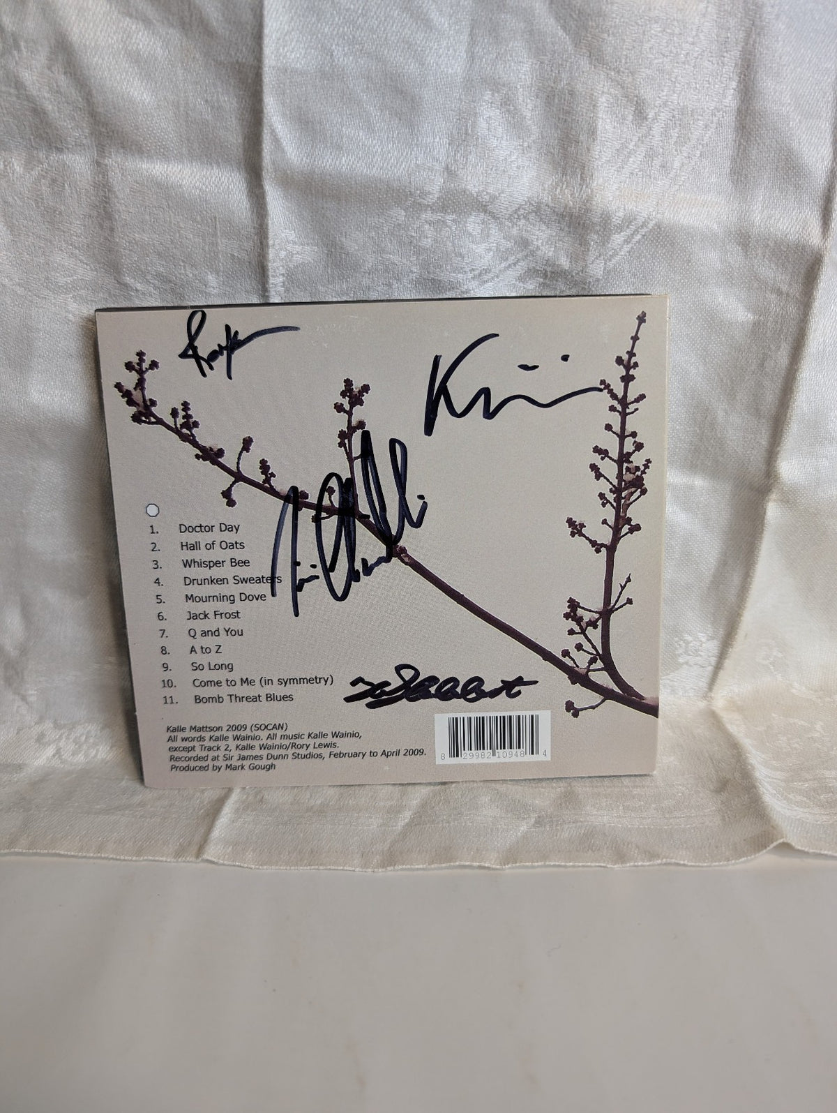 Kalle Mattson   Whisper Bee   2009 *autographed*0