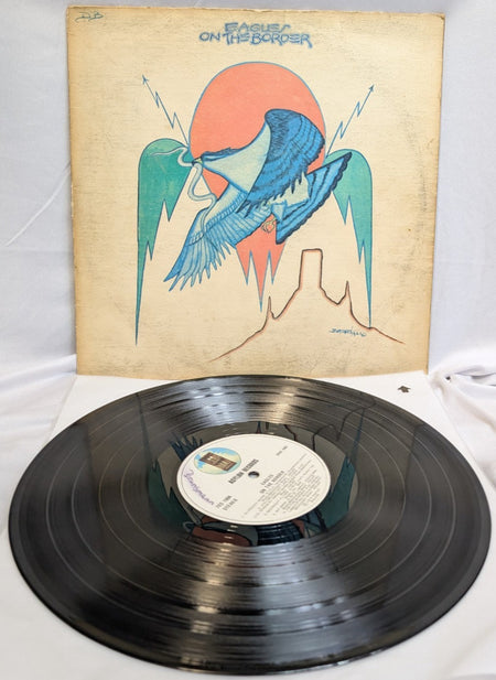 EAGLES - ON THE BORDER - LP -1974 #7ES-1004