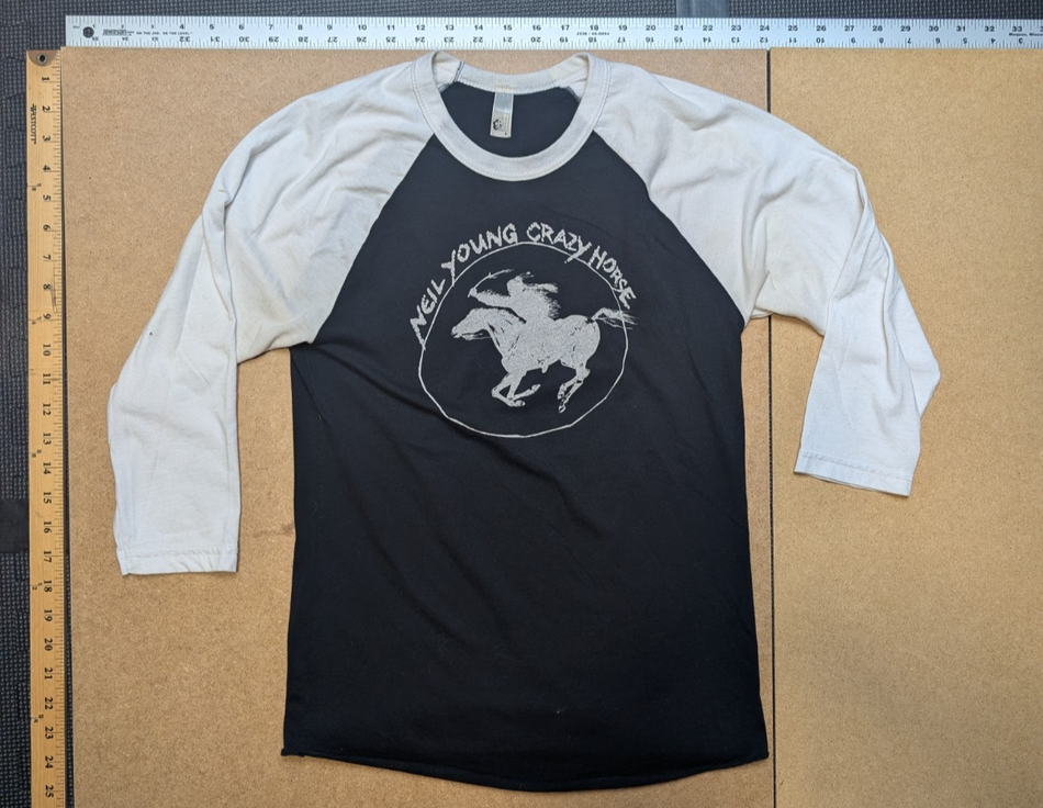 NEIL YOUNG & CRAZY HORSE   2012 TOUR T SHIRT   Size Small0