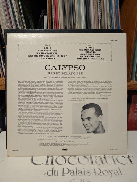 Harry Belafonte   Calypso (Vinyl Record LP)8