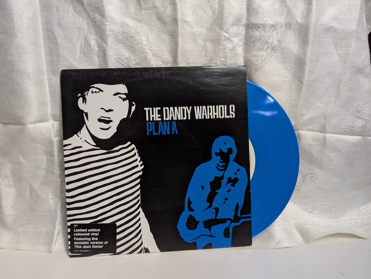 THE DANDY WARHOLS - PLAN A - 7" RECORD BLUE