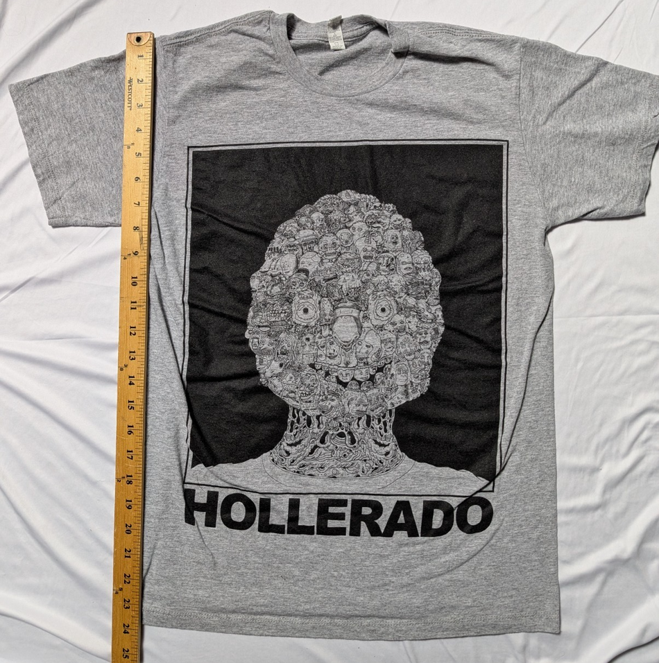Hollerado 111 Songs  Band Tee Size Small   Rare Print1