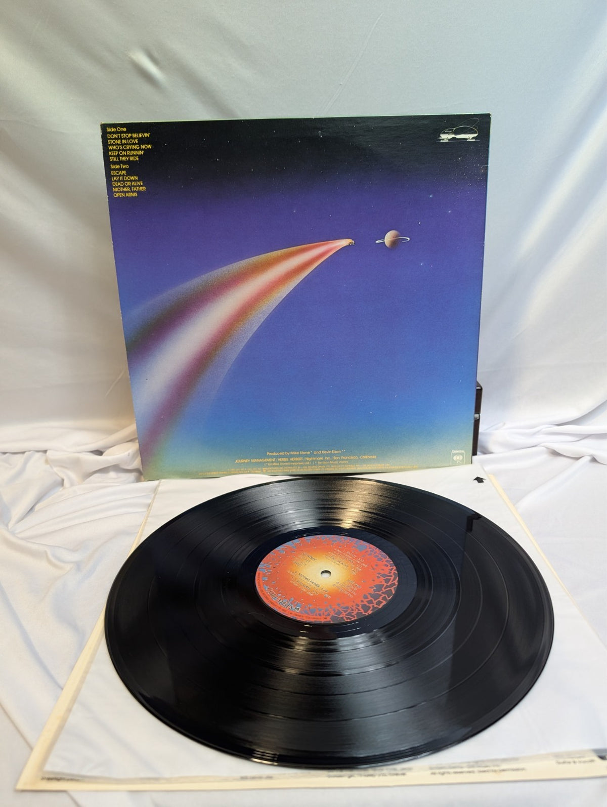 JOURNEY - ESCAPE - LP- ALBUM- 1981- #TC 37408 - OG SLEEVE