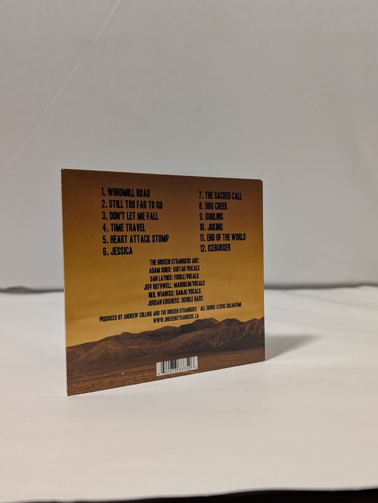 The Unseen Strangers - Time Travel - CD - 2010 - *SUPER RARE*