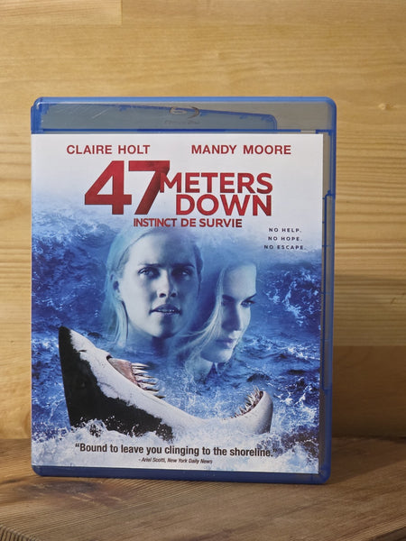 47 Meters Down (Blu-ray, 2017) Mandy Moore, Claire Holt0