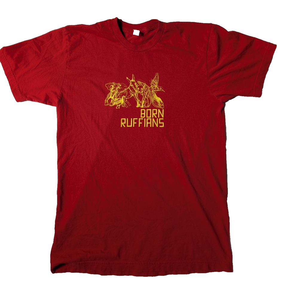 Born Ruffians   Band T shirt  Size Medium0