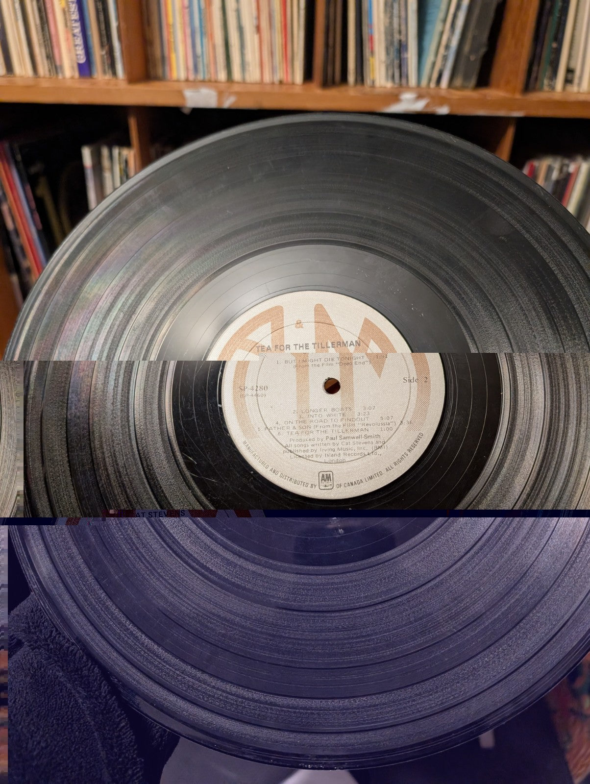 Cat Stevens   Tea For The Tillerman VG+/VG 1974 Ultrasonic Clean Vinyl6