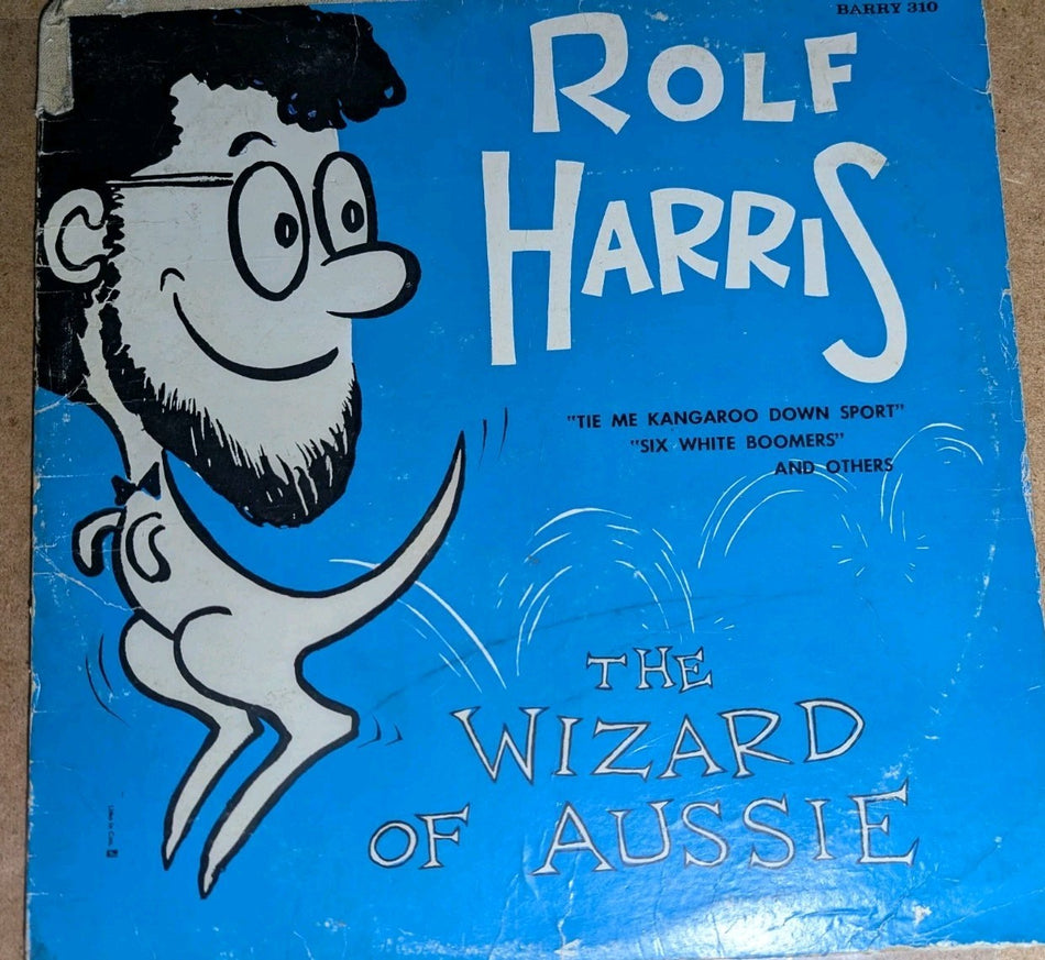Rolf Harris Australian Entertainer Autographed LP. 1