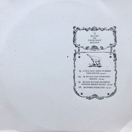A Silver Mt. Zion 13 Blues For Thirteen Moons 12" VINYL RECORD0