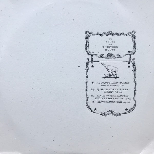 A Silver Mt. Zion 13 Blues For Thirteen Moons 12" VINYL RECORD0