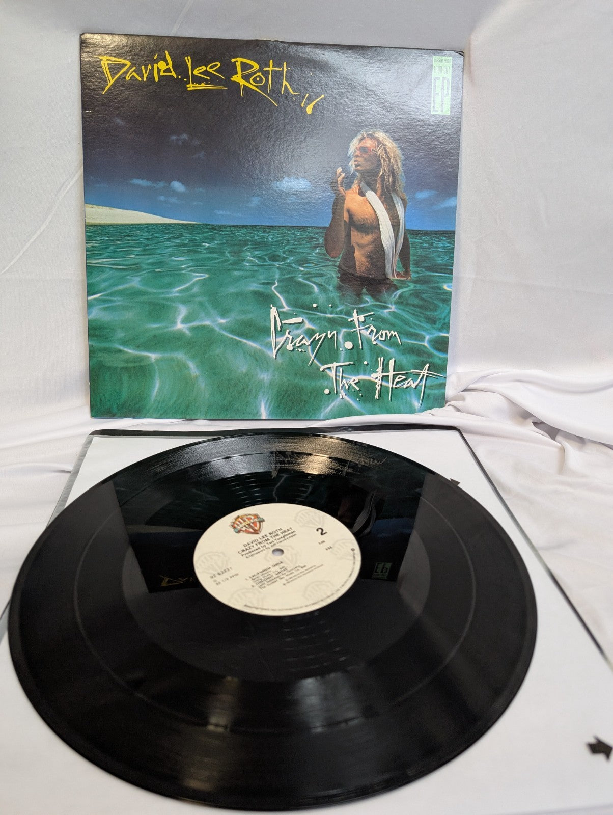 DAVID LEE ROTH - CRAZY FROM THE HEAT -12" EP - #95 52221