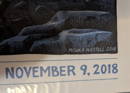 JACK WHITE - OTTAWA 2018 GIG POSTER 