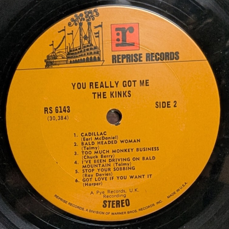  The Kinks ‎– You Really Got Me  , LP, Album, Reissue,Santa Maria 1968 8