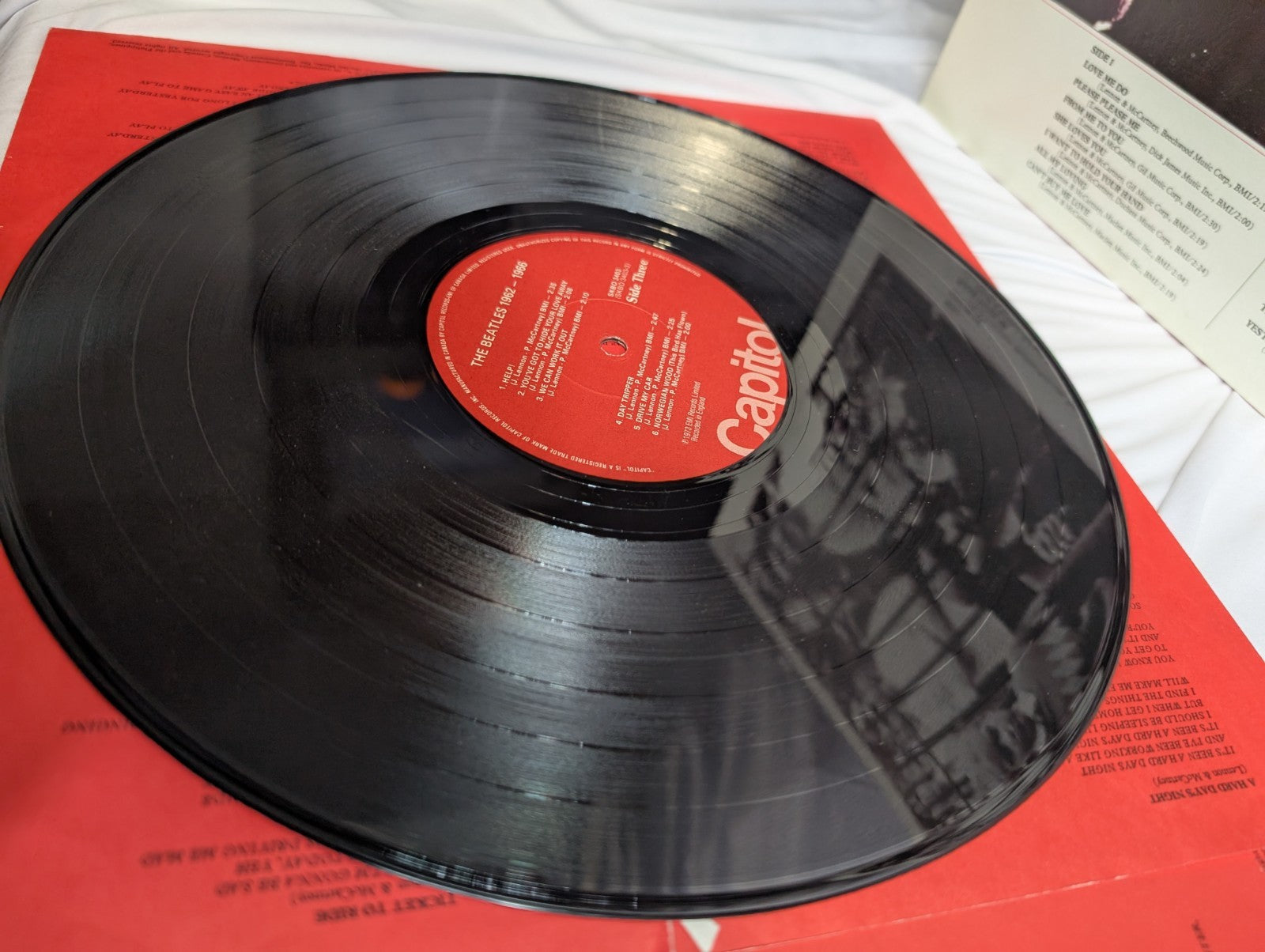 THE BEATLES   1962   1966   12" VINYL   CAN PRESS   OG PRINTED SLEEVES4