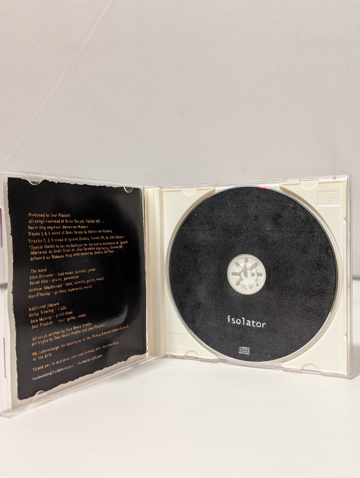TWO HOURS TRAFFIC   TERRITORY   CD   2009 *RARE*1
