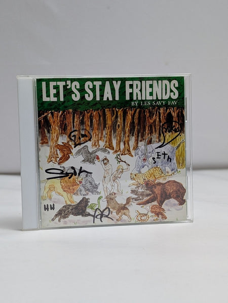 Let's Stay FriendsLes Savy Fav2007 – USCD, Album*AUTOGRAPHED*