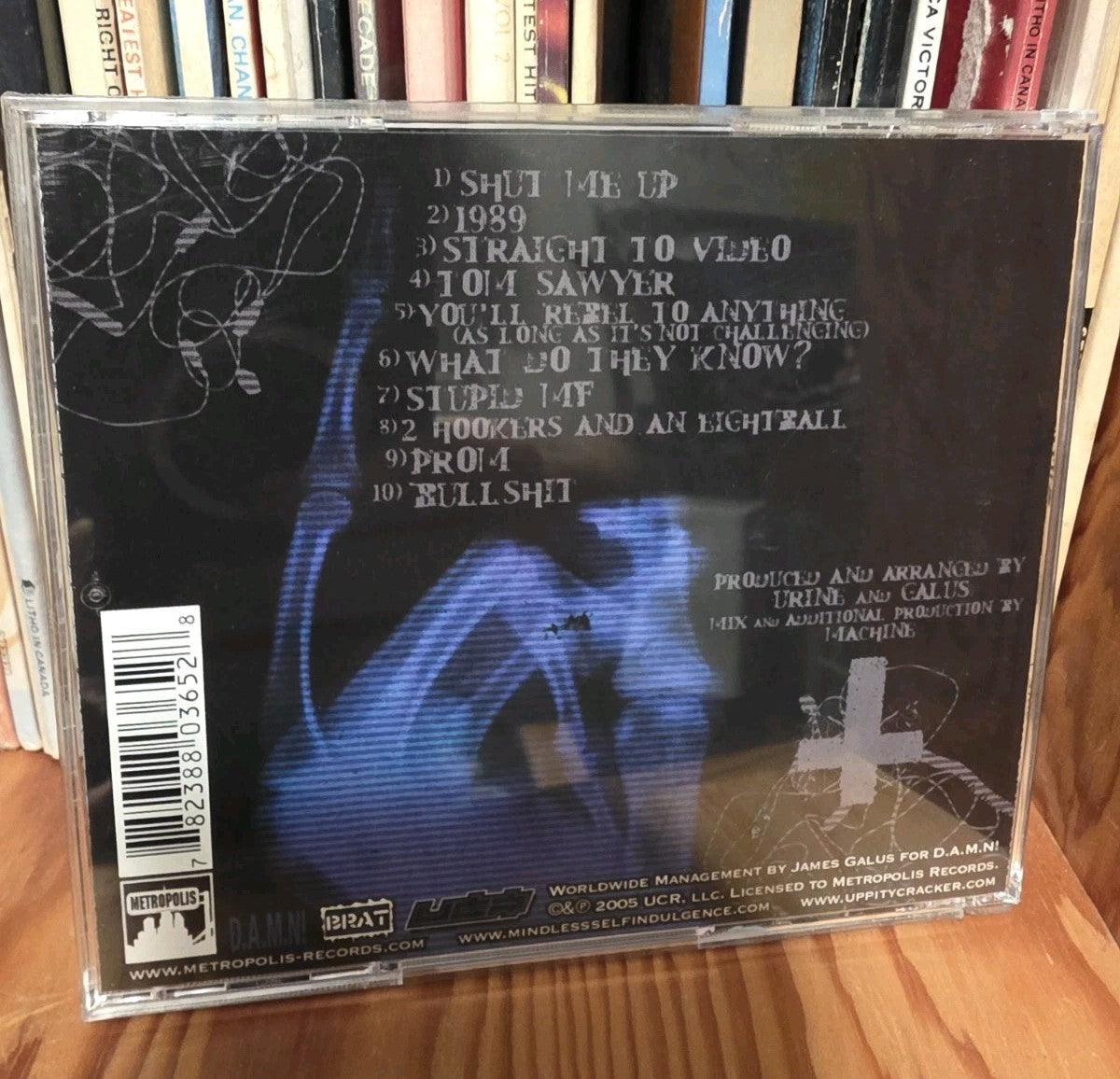 You'll Rebel to Anything by Mindless Self Indulgence (CD, 2005)1