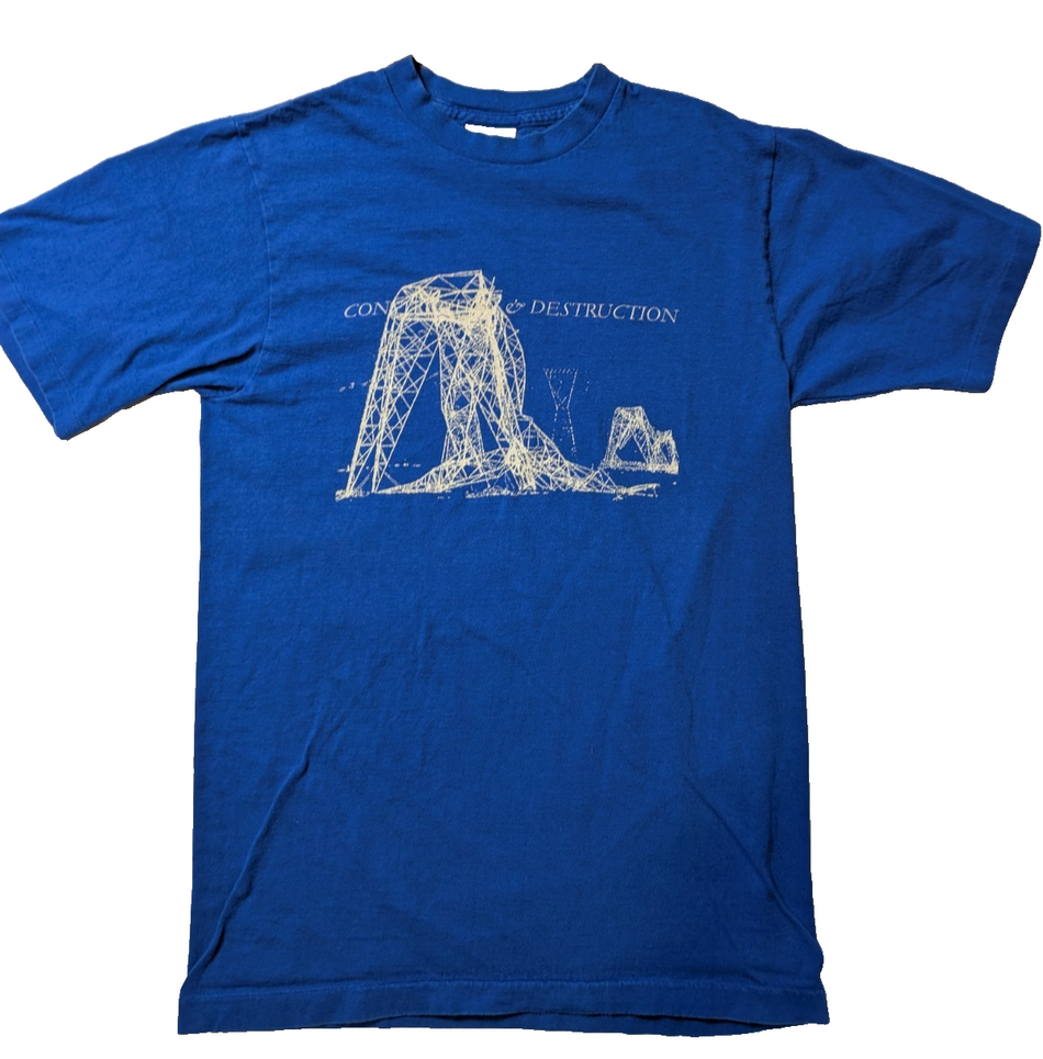 Construction and Destruction   Band T shirt   size small0