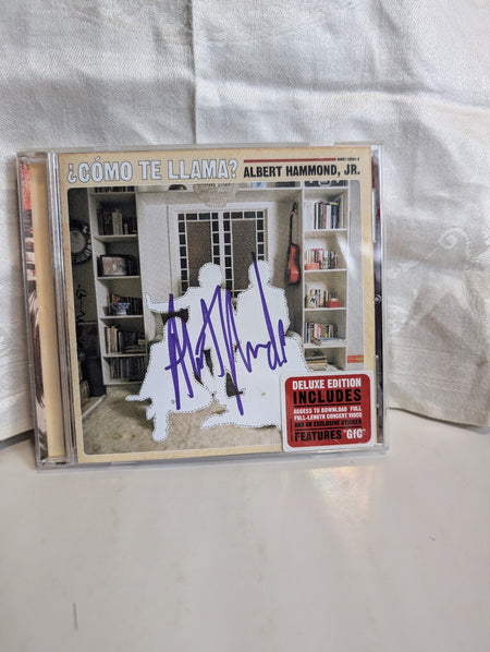 Albert Hammond Jr. – ¿Cómo Te Llama? -CD - *AUTOGRAPHED* -2008