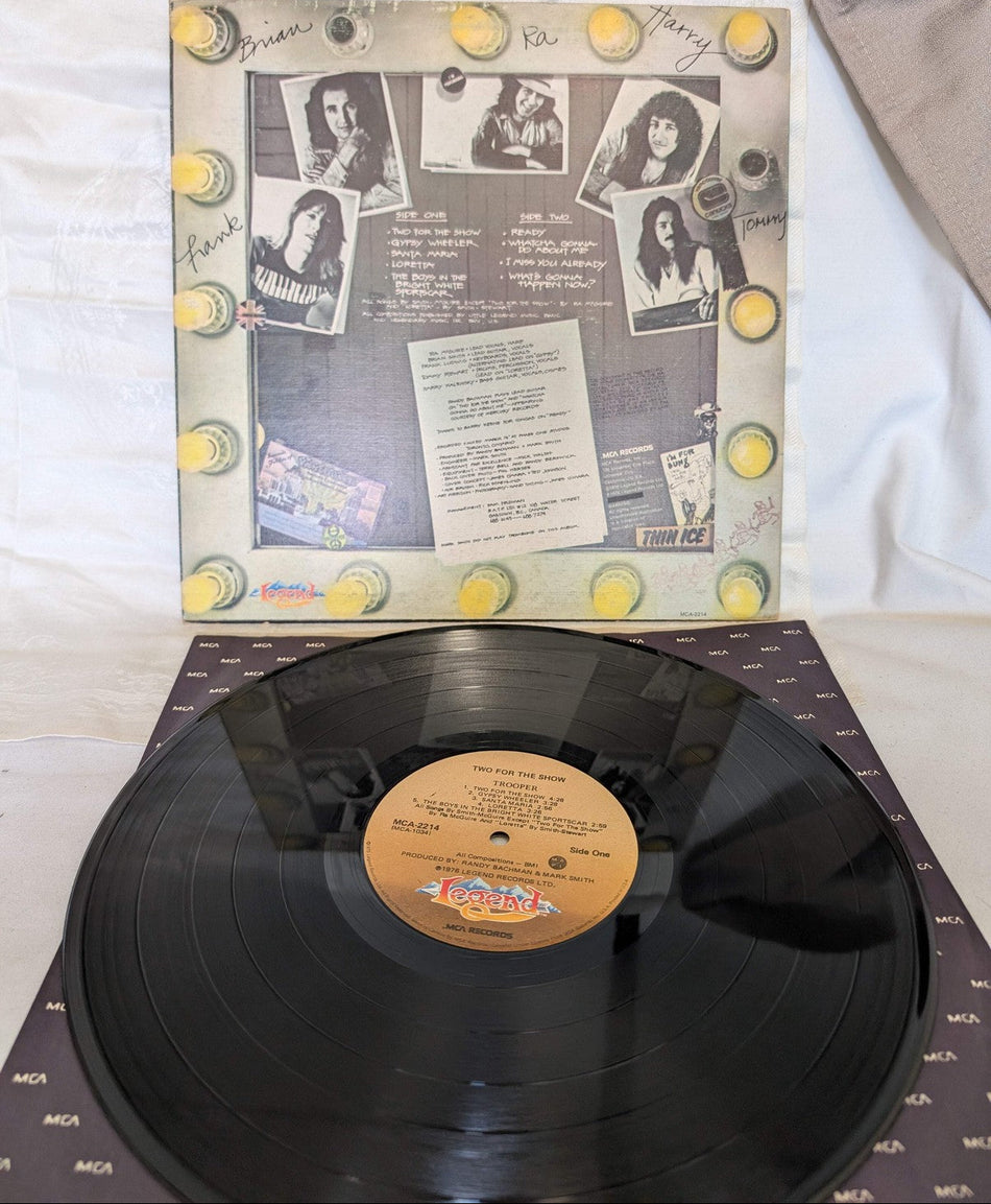 TROOPER - TWO FOR THE SHOW - 1976 - LP - CAN #MCA-2214