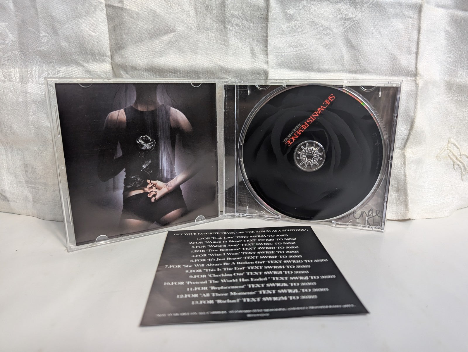 This Is Forever by She Wants Revenge (CD, Oct-2007, Geffen) W/Hype+Og Inserts