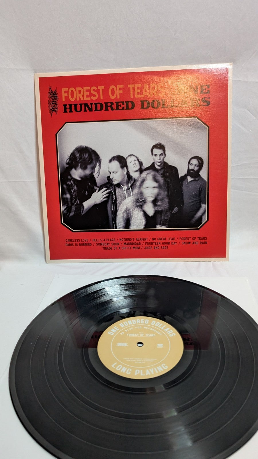 ONE HUNDRED DOLLARS 12" LP " FOREST OF TEARS (2008)