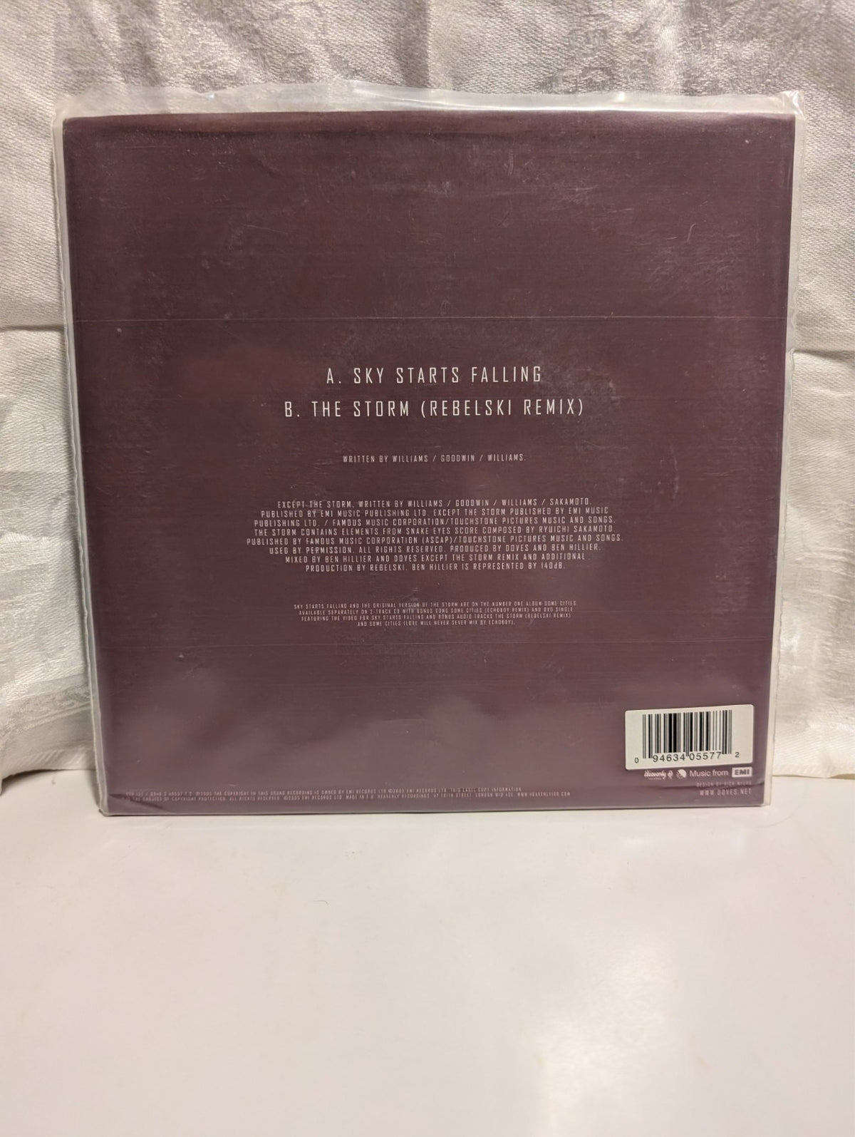 DOVES - SKY STARTS FALLING - 7" RECORD