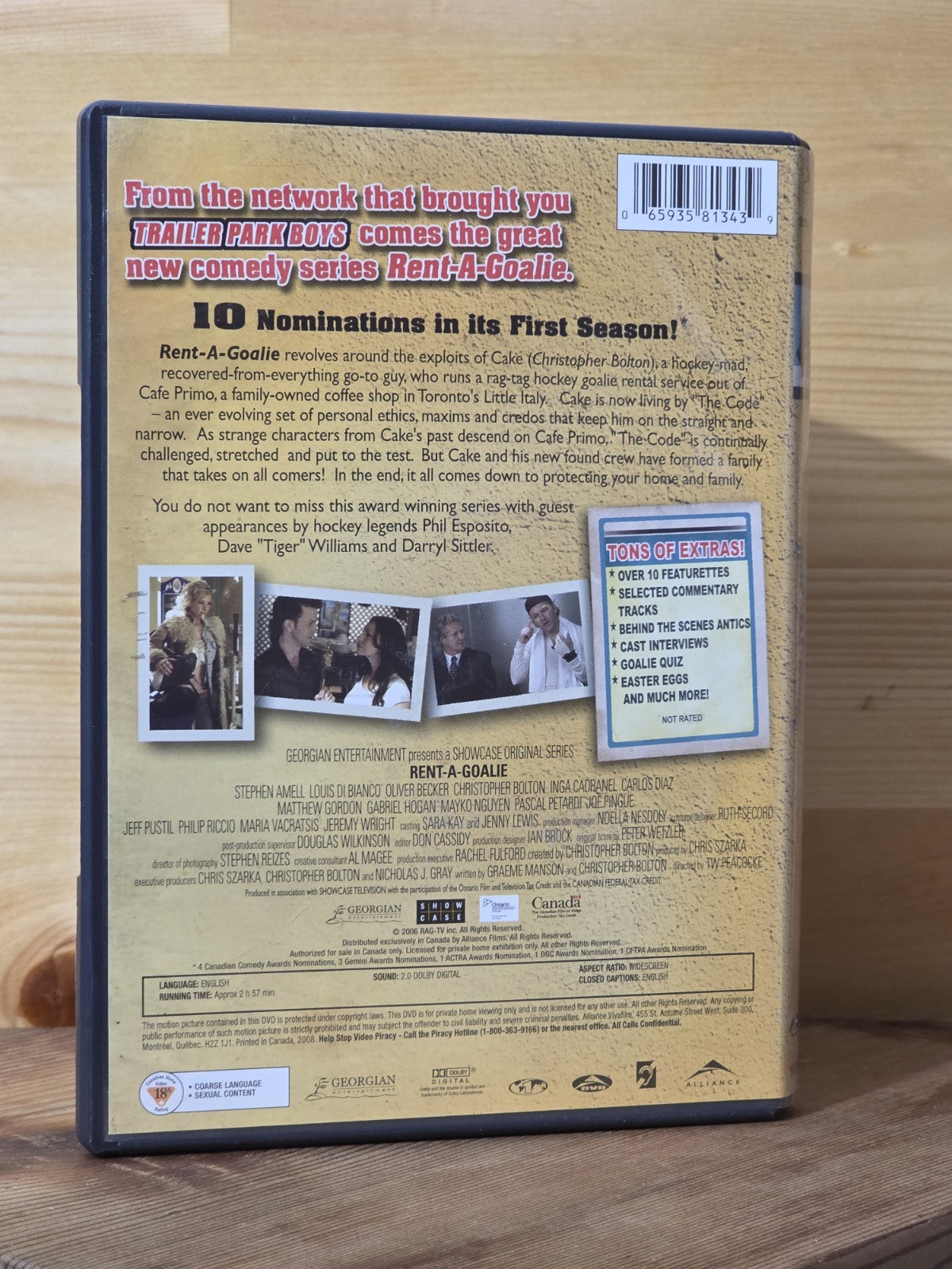 Rent-A-Goalie:The Complete First Season (DVD, 2006) 2