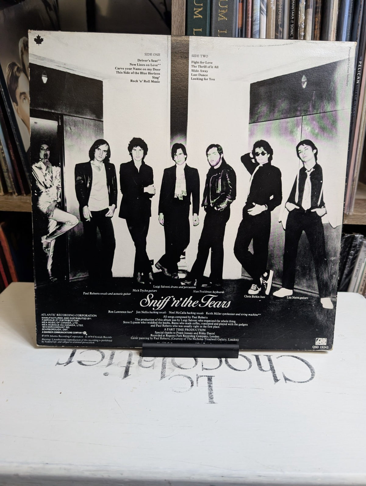 SNIFF 'N' TEARS   FICKLE HEART LP CANADA 1979   Record1