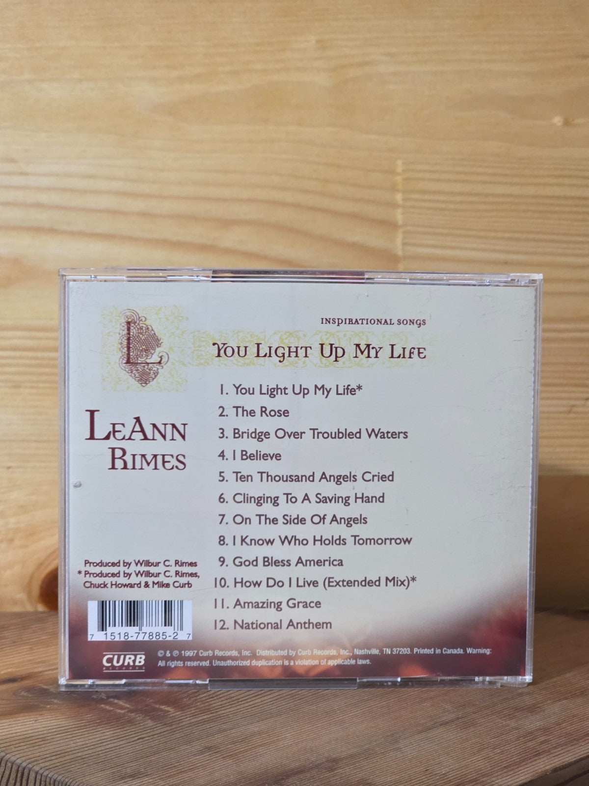LeeAnn Rimes You Light Up My Life - CD3