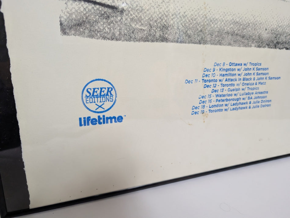 Constantines + Celebrating 10 Years  screen print1