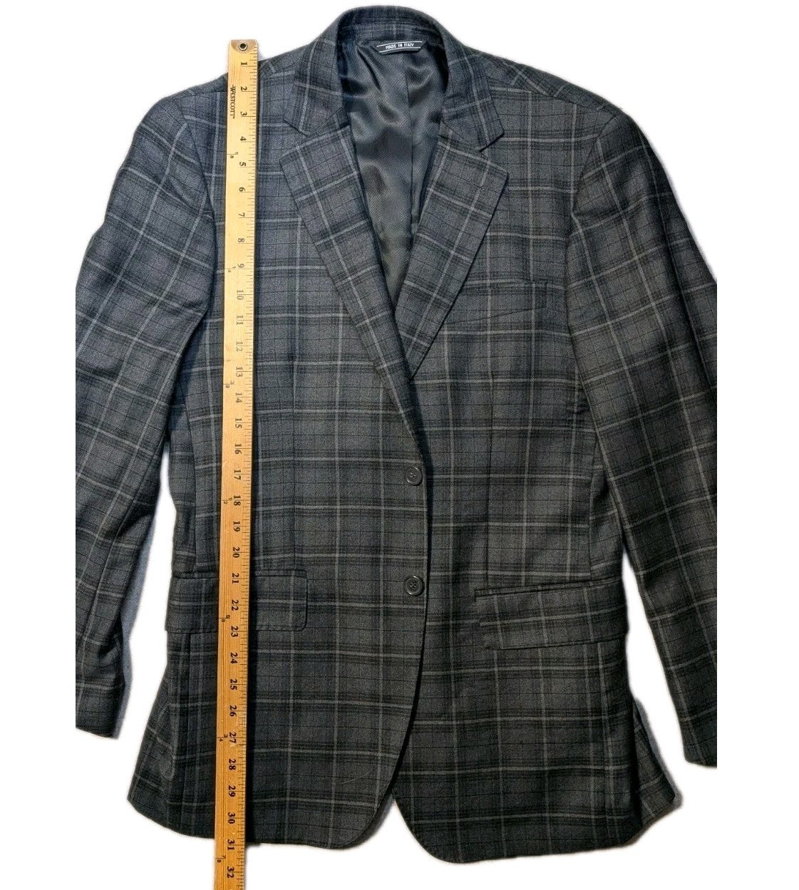 Zanetti/Moores Suit Jacket   Plaid Black4