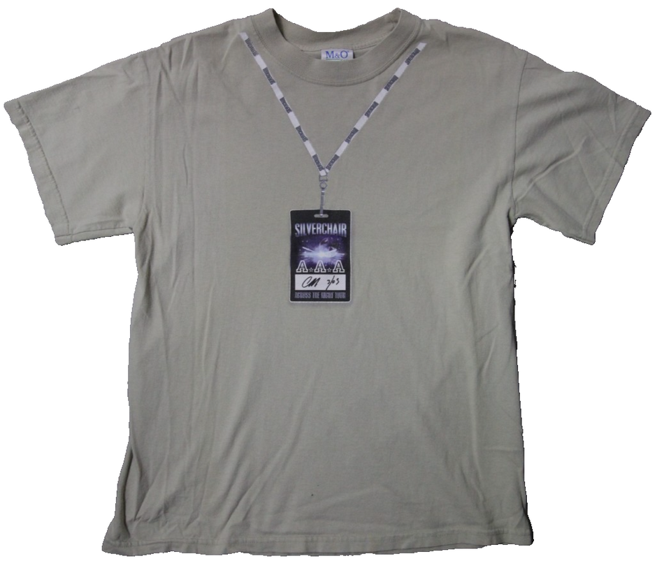 Silverchair   Across The Night  Tour Shirt   Sz M0