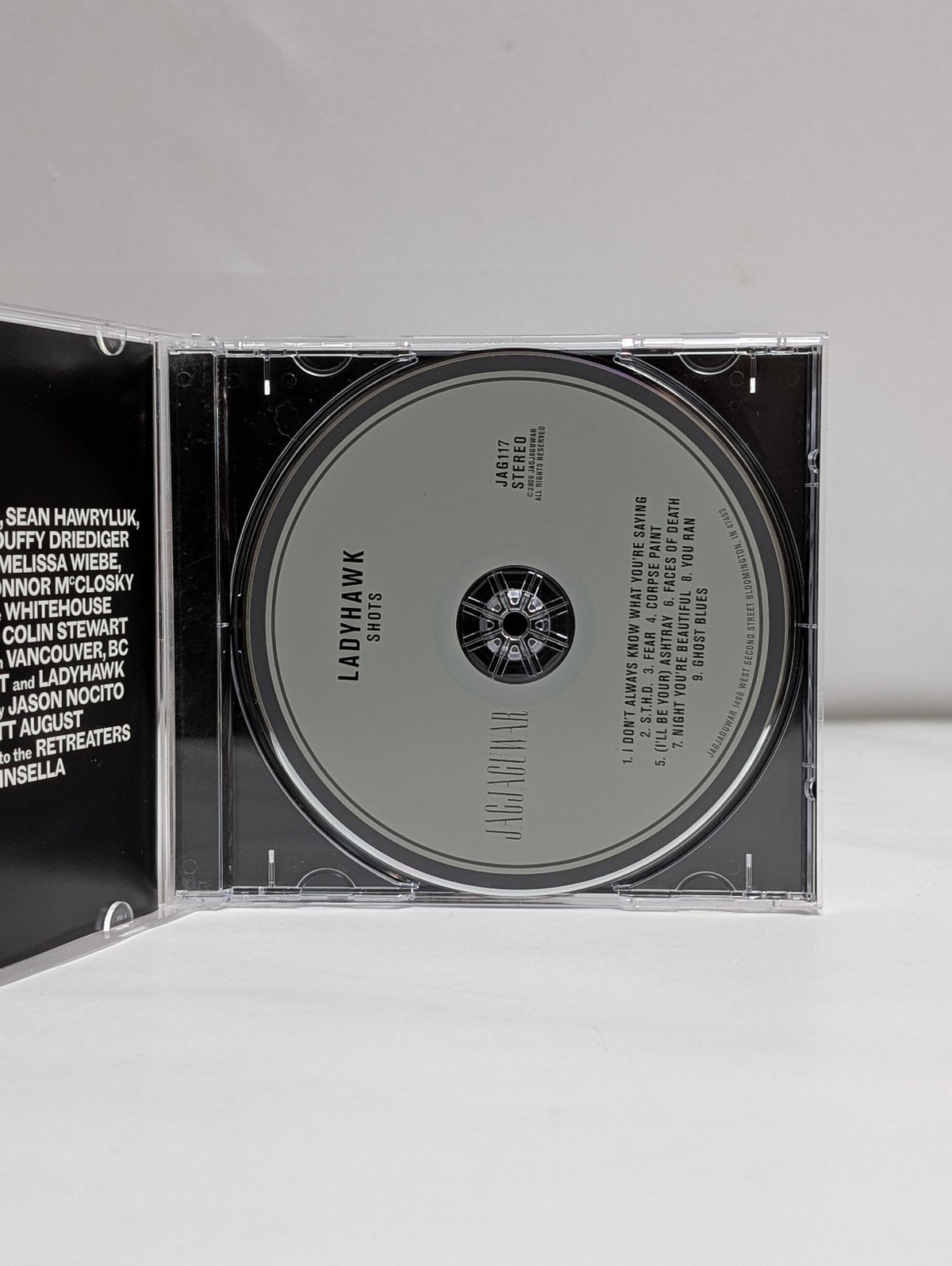 ShotsLadyhawk2008 – USCD, AlbumJagjaguwar – JAG117