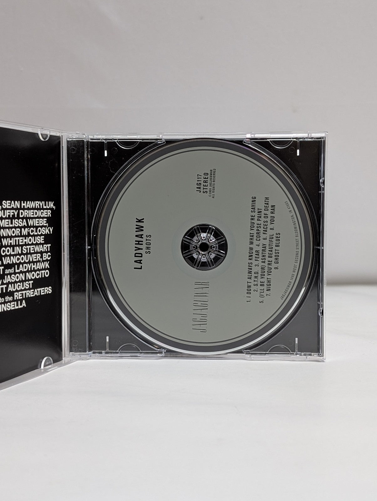 ShotsLadyhawk2008 – USCD, AlbumJagjaguwar – JAG117