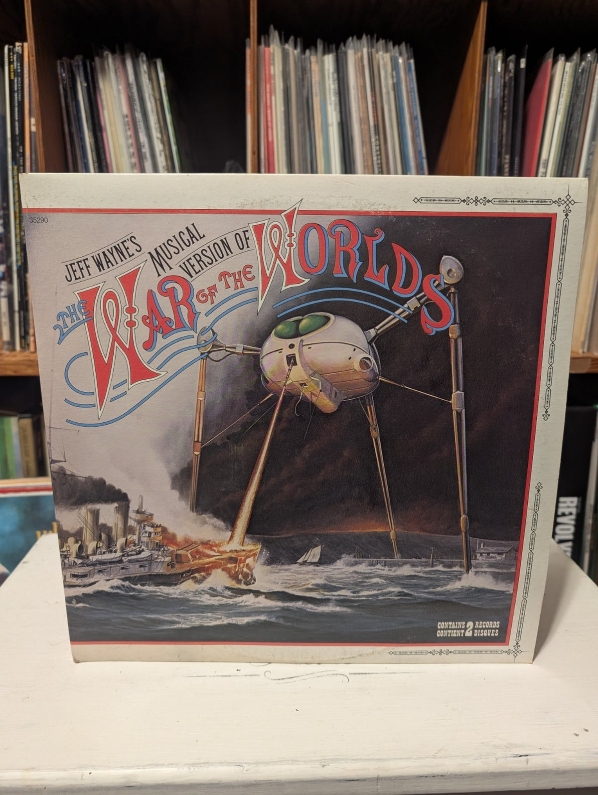 Jeff Wayne’s   The War Of The Worlds   PC2 35290 Vinyl Columbia Records 2LP 19780