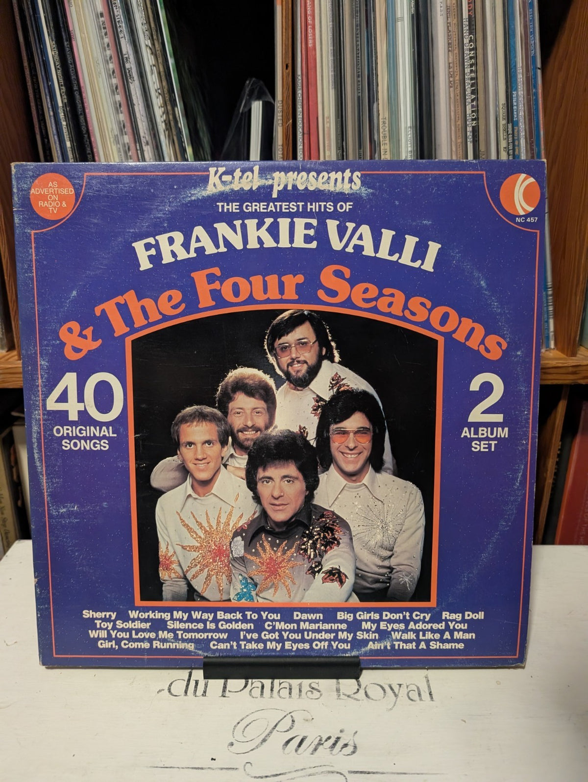 Greatest Hits of Frankie Valli & the Four Seasons, K Tel 2 Album LP Set  VG+0