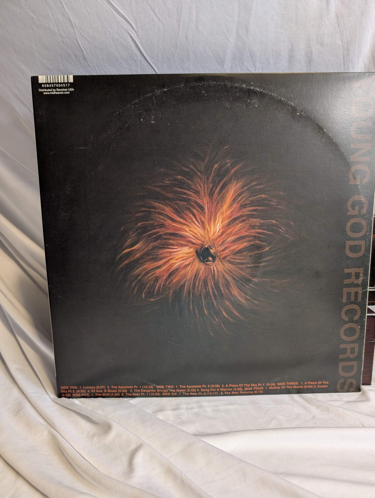 SWANS - THE SEER - 3XLP - 12" RECORDS - INC. OG POSTER