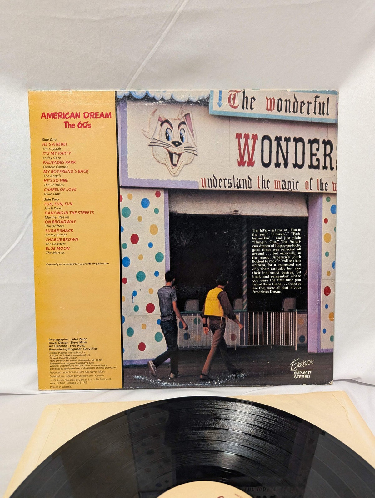 AMERICAN DREAM THE 60'S - LP - 1980 - COMPILATION 