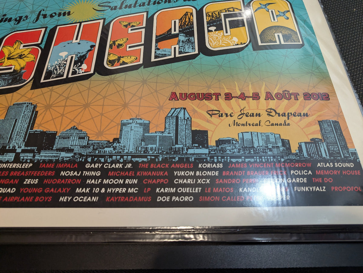 OSHEAGA 2012 - #'D Screen Print - OOP 