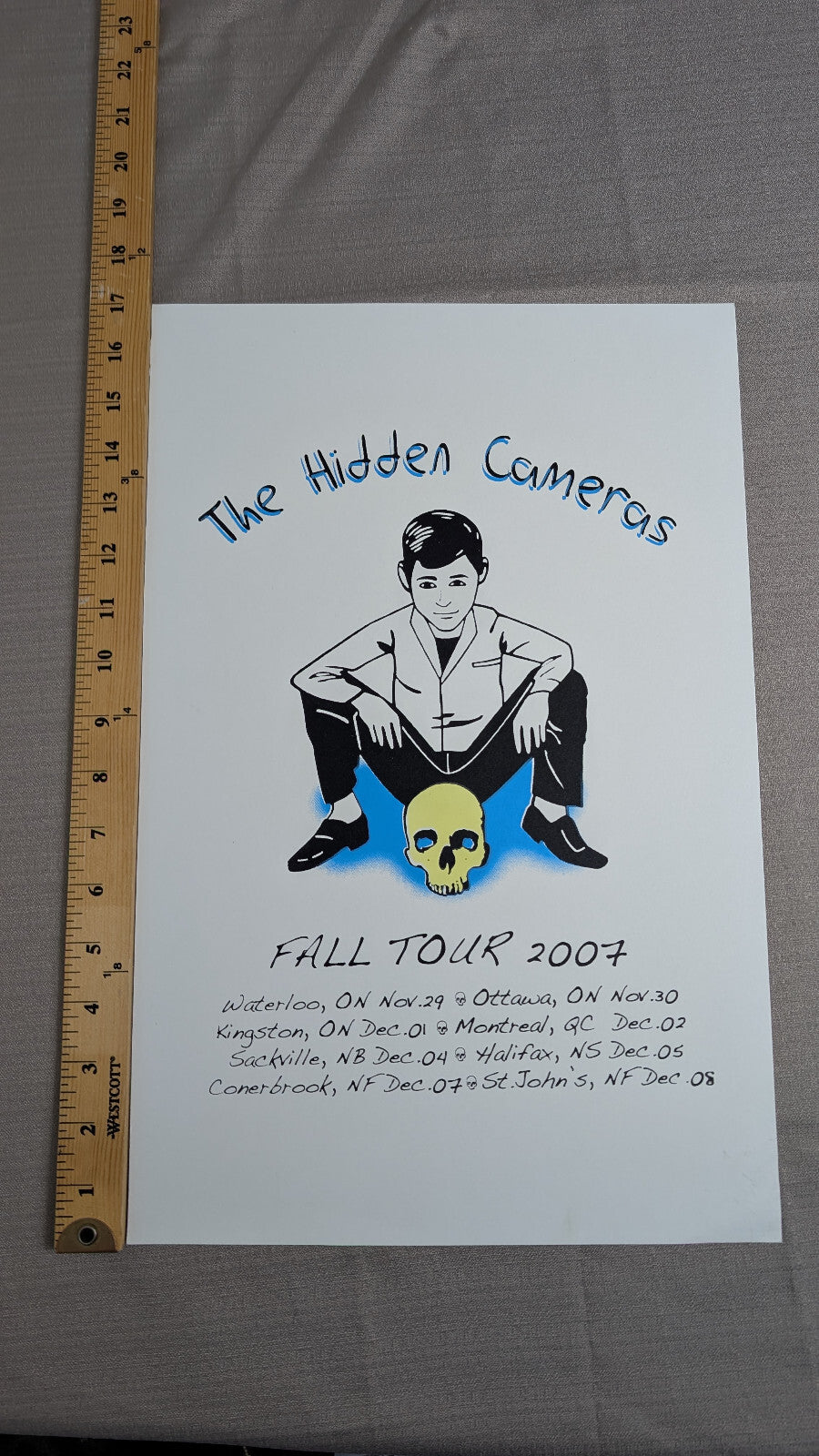 The Hidden Cameras   2007 Tour Poster 1