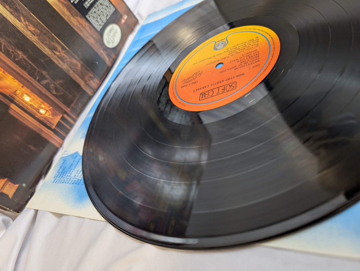 SOFT CELL - NON STOP CABARET -LP- ALBUM - 1981 - #VOG-1-3309 OG SLEEVE