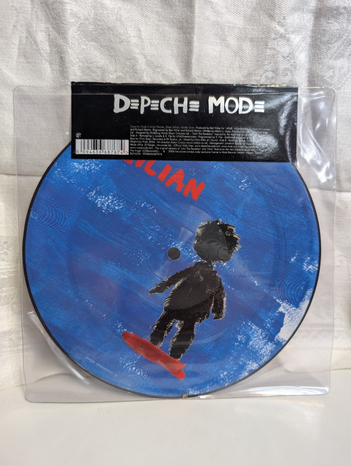 DEPECHE MODE   JOHN REVELATOR (UNKLE)/LILIAN  7" RECORD *FACTORY SEALED* LTD #'D1