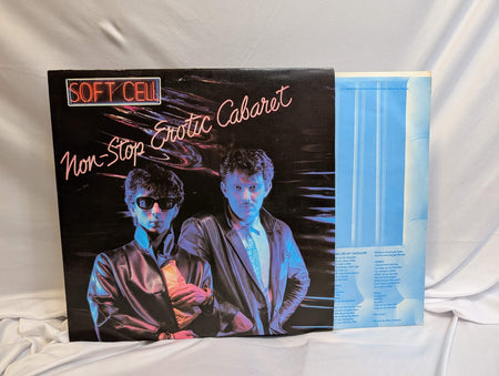 SOFT CELL   NON STOP CABARET  LP  ALBUM   1981   #VOG 1 3309 OG SLEEVE0